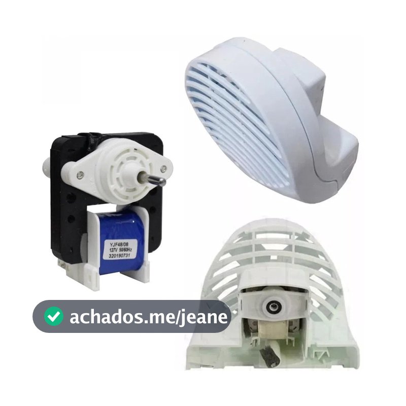 Motor Ventilador Geladeira Continental Completo 127 V