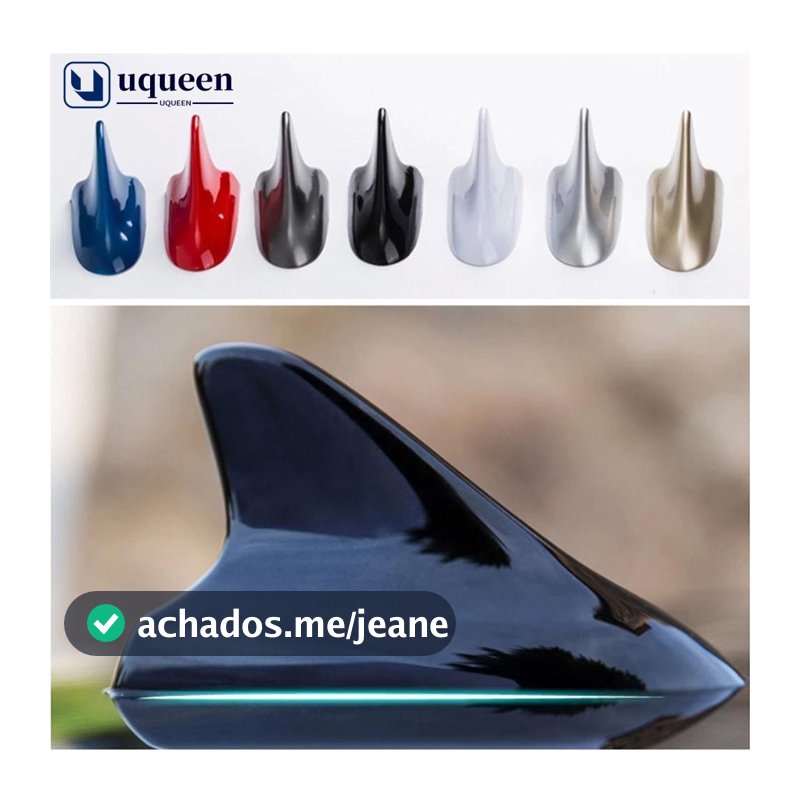 UQUEEN Antena De Barbatana De Tubarão Para Carro , Antenas De Sinal De Rádio Automático , Substituição FM/AM Q6Y9