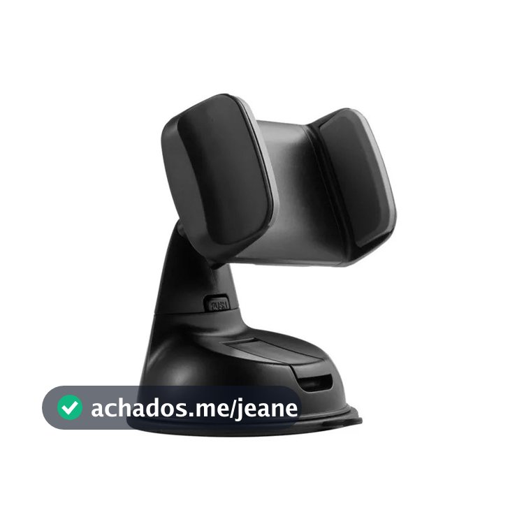 Suporte Celular Automotivo Gira 360 Ventosa Painel E Vidro
