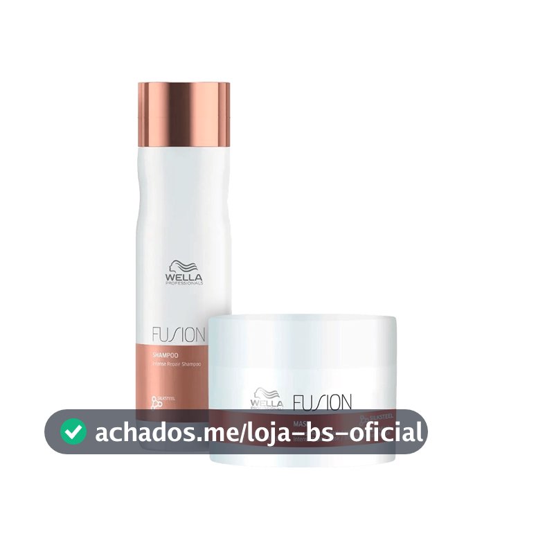 Kit Fusion Shampoo & Máscara - Wella Professionals