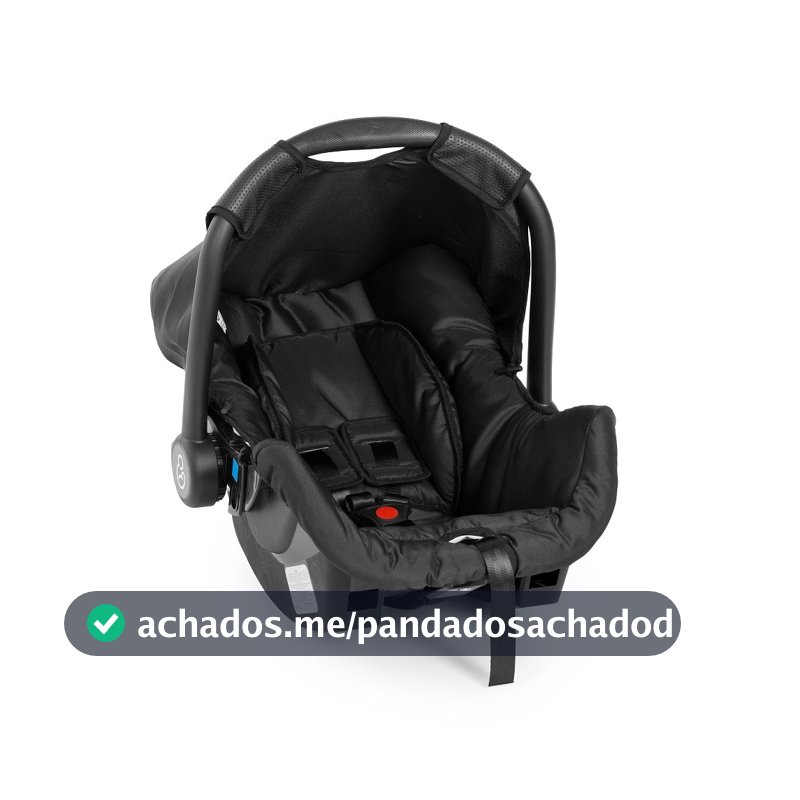 Bebê Conforto Grid Black Galzerano Cadeirinha p/ Carro Auto