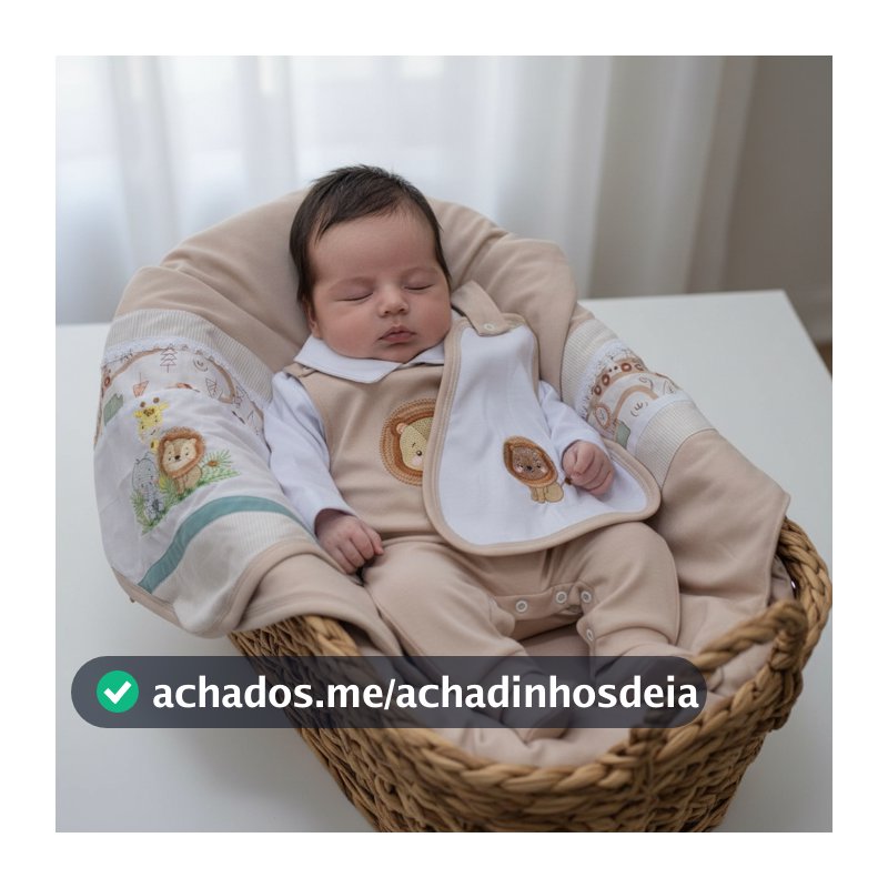 Saída de Maternidade Menino Baby Safari
