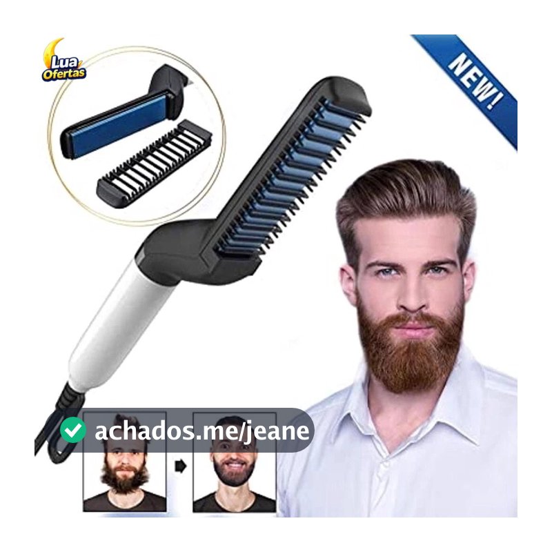 Chapinha prancha Modelador E Alisador De Cabelo E Barba Masculino