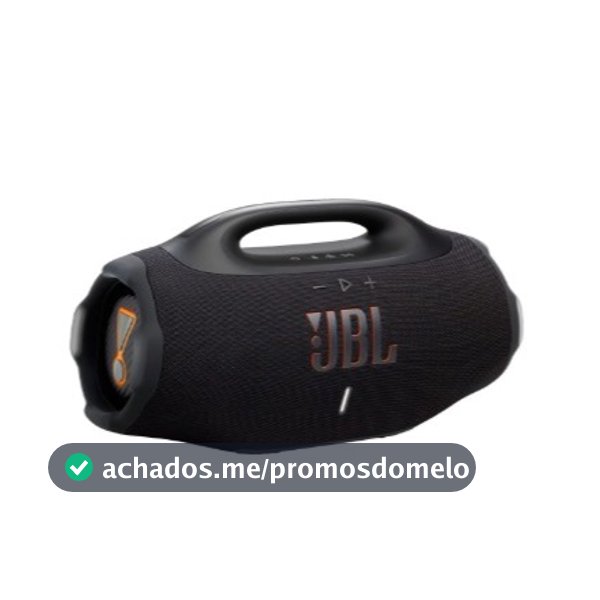 Caixa De Som Jbl Bluetooth À Prova D'água Boombox 4