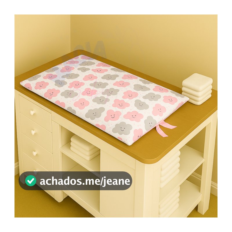 Trocador de Cômoda Com Manta para Bebê Trocador de Fraldas