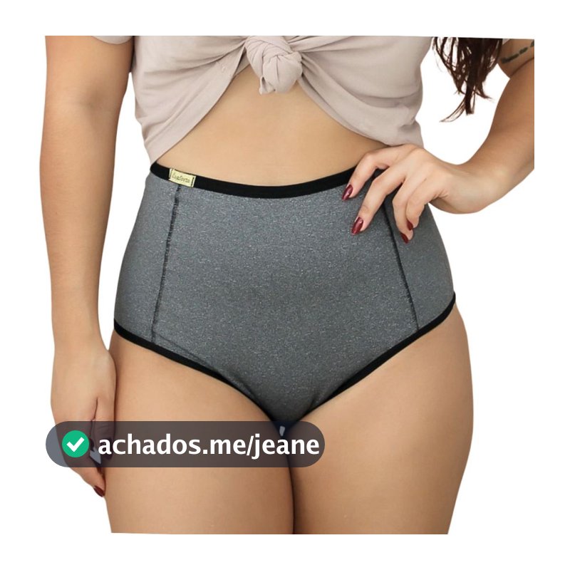 Kit 5 Calcinha Cintura Alta Calcinha Cinta Plus Size Modeladora Calcinha para Pós Parto Maternidade