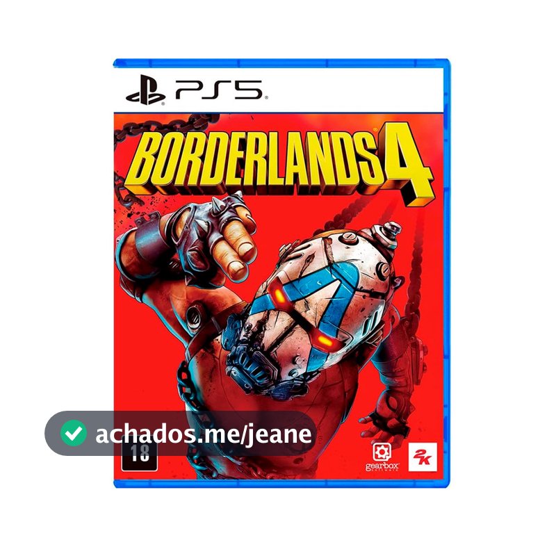 Jogo Borderlands 4 PlayStation 5 Mídia Física