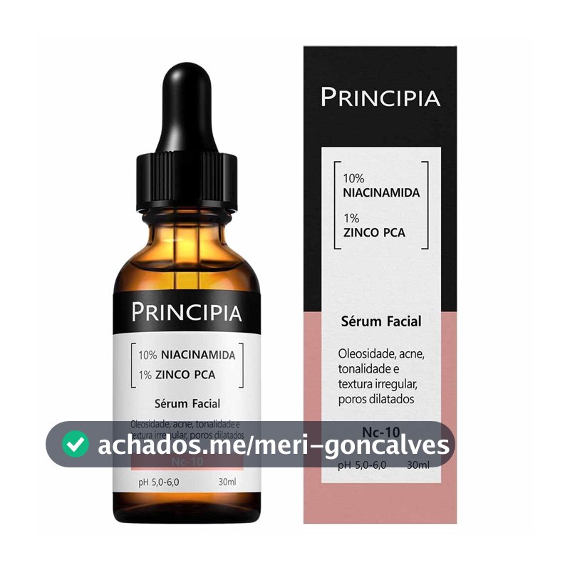 Sérum Principia 10% Niacinamida + 1% Zinco Pca NC-10