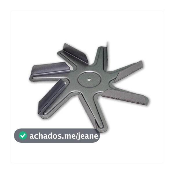 Hélice Ventoinha Original Para Forno Fischer — Alta Resistência, Encaixe Perfeito e Envio Rápid