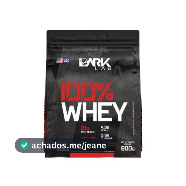 Whey Protein 100% Concentrado Refil 900g Dark Lab