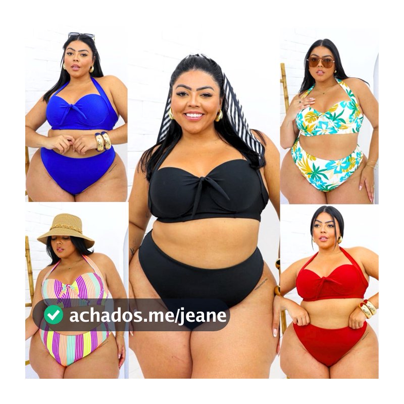 Biquini Plus Size com Bojo Hot Pants Cintura Alta Calcinha Sutiã Para Gordinha Bikini Biquine Feminino Praia Piscina
