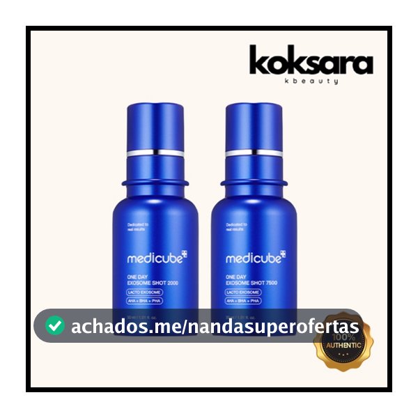 medicube zero Ampola De Poros De Tiro exosome De Um Dia 2000/7500 30ml , 2000 5ml