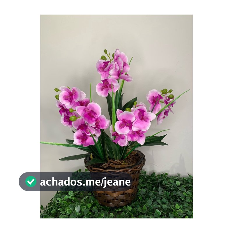 Arranjo Orquídea Artificial Grande Flor
