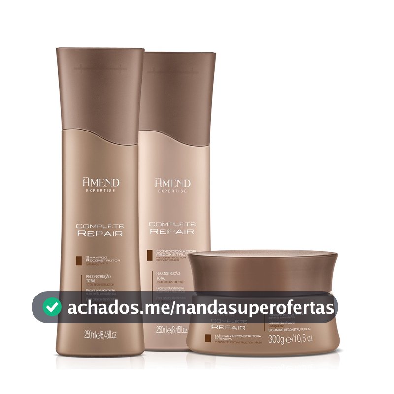 AMEND KIT EXPERTISE COMPLETE REPAIR I |  3 PRODUTOS