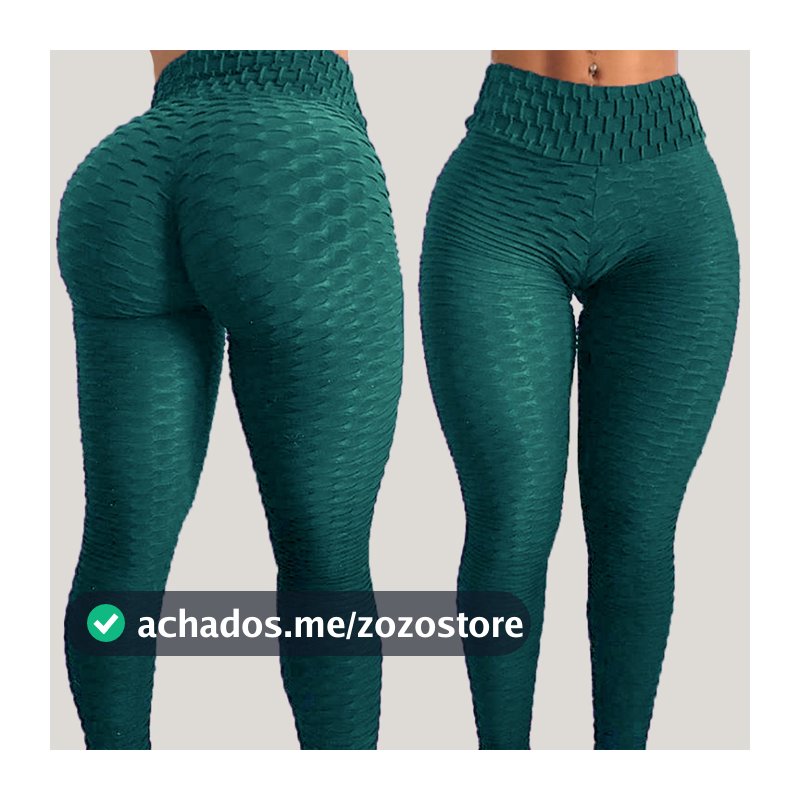 Calça Legging Bolha e Lisa Suplex Cós Alto Empina Bumbum Fitness Suplex 3D Legue Textura Flocada Academia Cintura alta