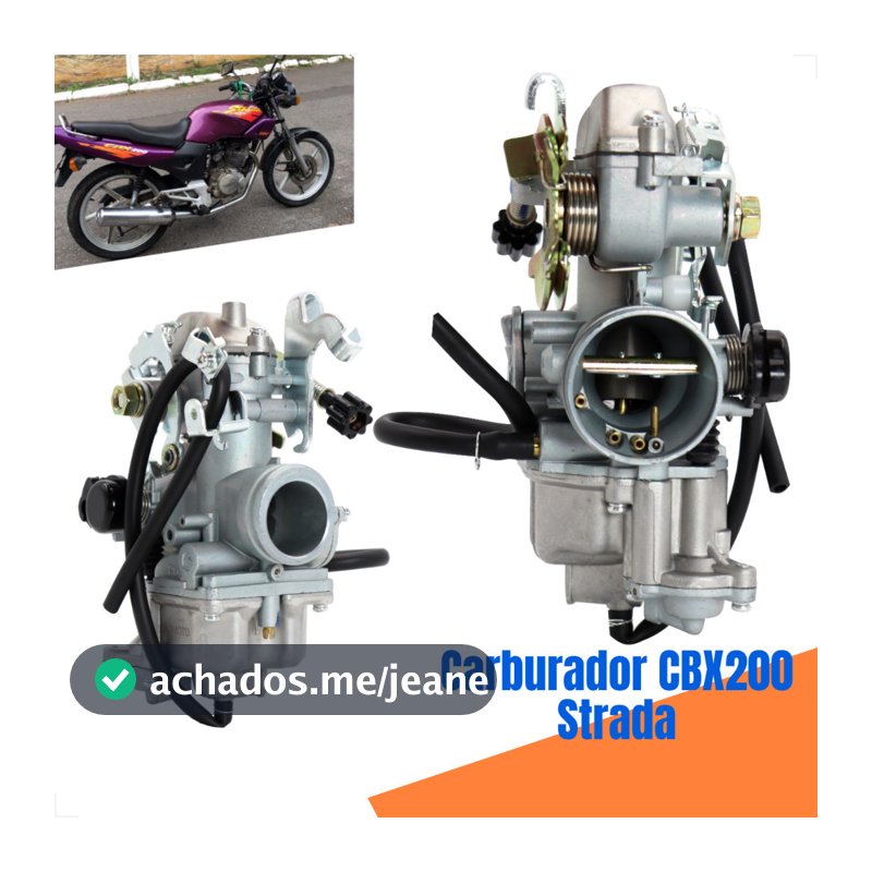 Carburador Completo Para Moto Honda Modelo CBX 200 Strada  YHL