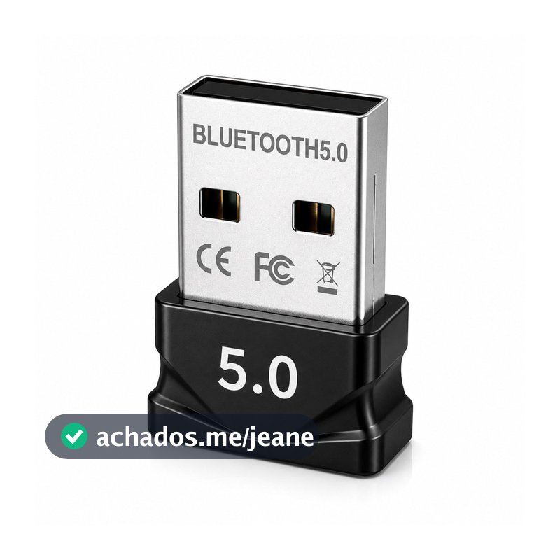 Adaptador E Receptor USB Bluetooth 5.0 Plug usb Transmissor de audio para Notebook
