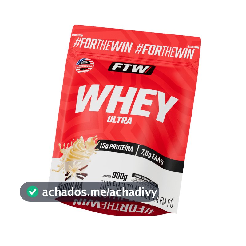 Whey Ultra Protein Refil 900g - FTW