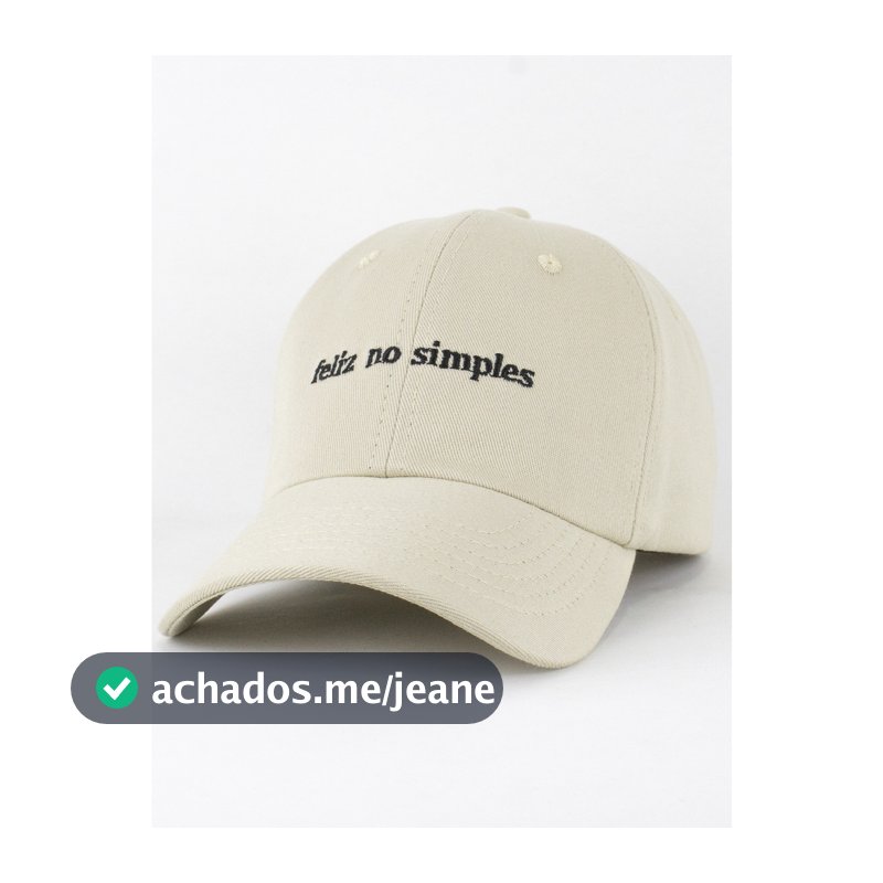 MOOND Boné Dad Hat Unisex Varias Cores Premium Ajustável Básico Feliz no Simples