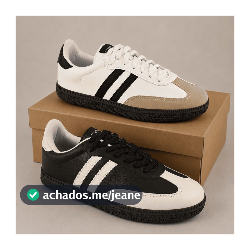 Kit 2 Tênis Femininos Casuais Camurça Detalhe Lateral Listra Dupla Moderno Confortável Moda