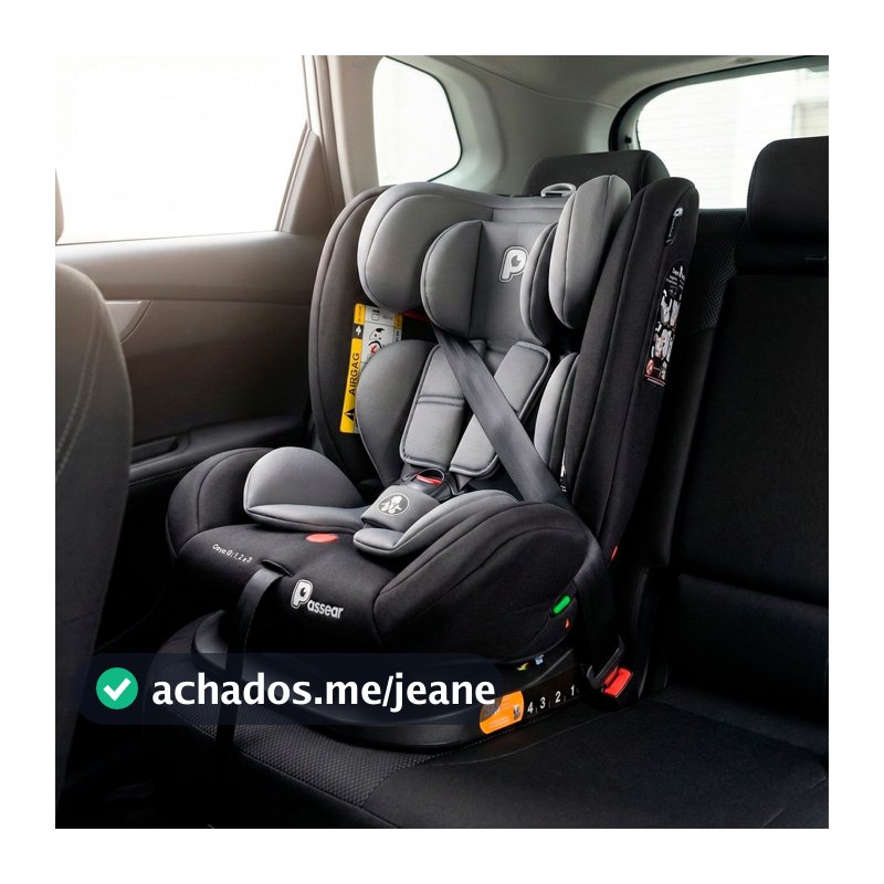 Cadeira De Bebê Para Carro Conforto Zaya Até 36kg Grupo 0+ 1, 2 e 3 - Passear Baby