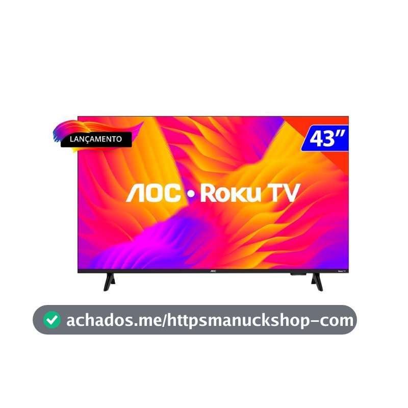 Smart TV 43P Roku 43S5155/78G S5155 Full HD Preto