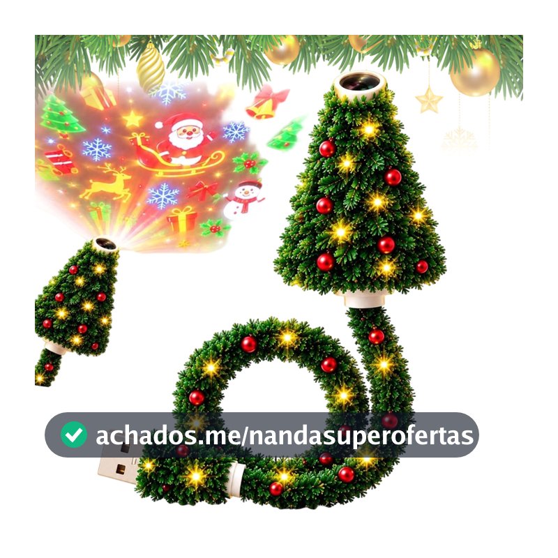 Luz De Projeção De Árvore De Natal Shenhua , Projetor LED Plug-And-Play USB Com 6 Cenas Festivas , Lâmpada Flexível De P