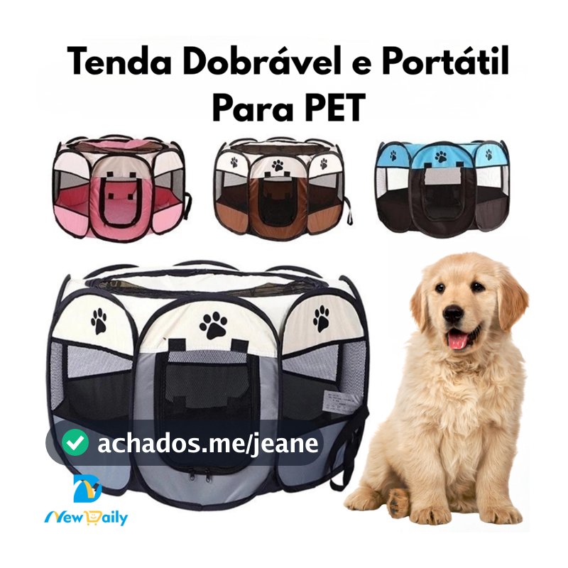 M/G/GG Tenda Para Pet Casa Para Animais De Estimação Cercadinho Dobrável p/ Cães Gaiola Cães Ce0rcadinho Cachorro PET-20