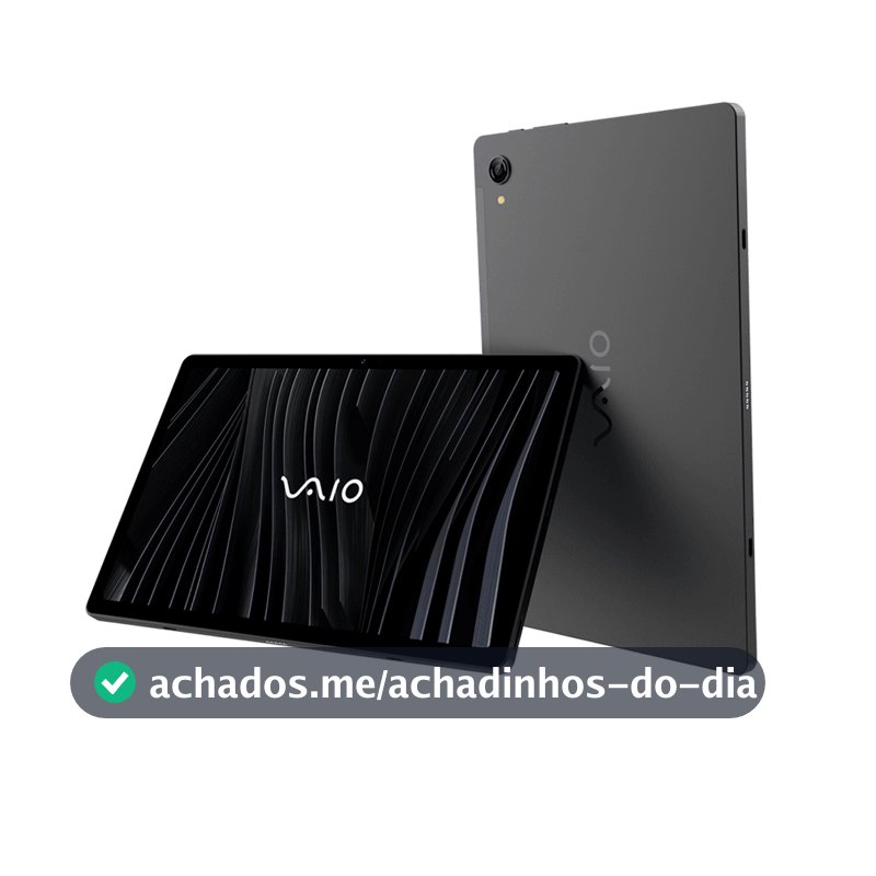 Tablet VAIO TL10 128GB 8GB RAM 4G Teclado Magnético Tela 10.4” 2K Preto