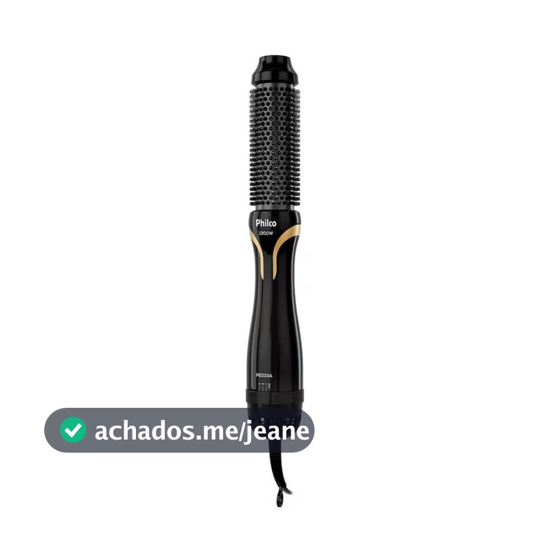 Escova Secadora PES33A Íons Tourmaline Philco