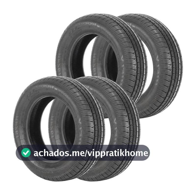 Jogo 4 Pneus 175/60 R13 HIFLY HF-261 77H Aro 13 Novos