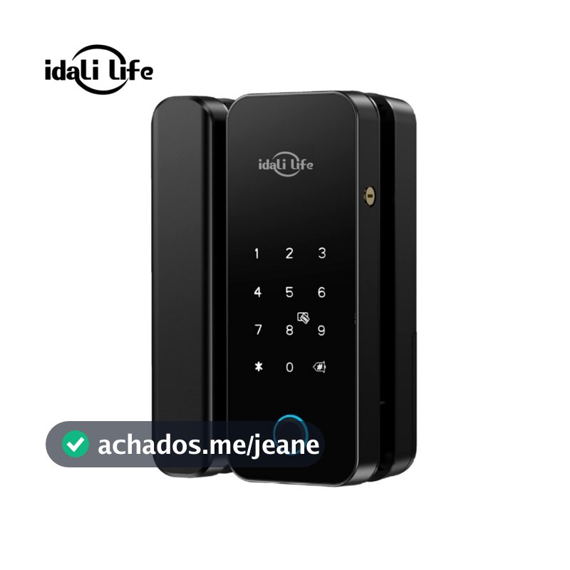 Fechadura De Porta Inteligente WiFi Resistente A Água Eletrônica De Impressão Digital Para De madeira IDALI LIFE