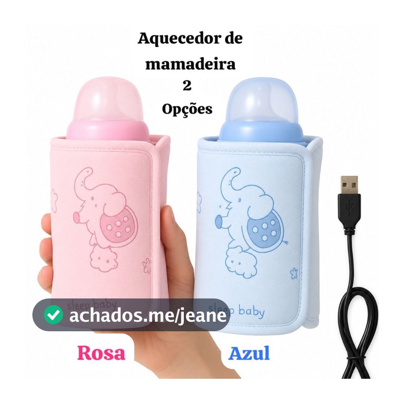 Aquecedor de Mamadeira USB Baby – Praticidade para o Dia a Dia!