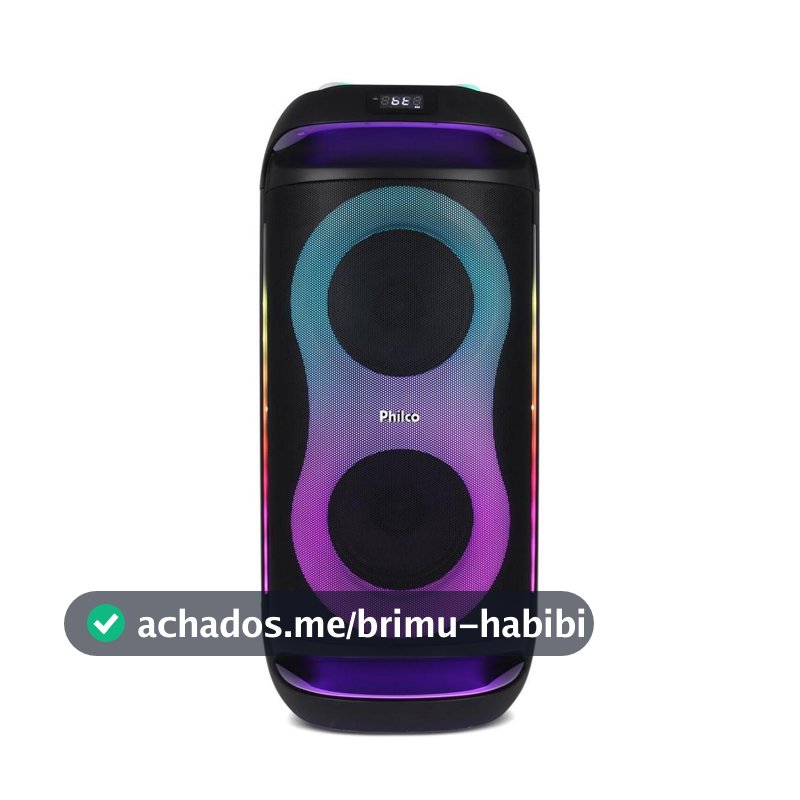 Caixa de Som Philco Extreme Ex Bass 800W PCX6702