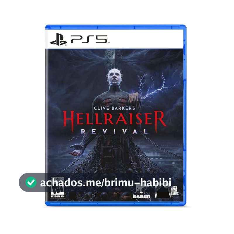 Clive Barkers Hellraiser Revival PS5 Midia Fisica