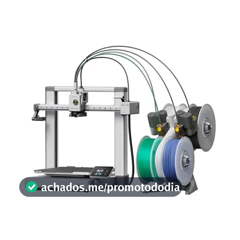 Impressora 3D Bambu Lab FDM Aberta A1 com AMS Lite