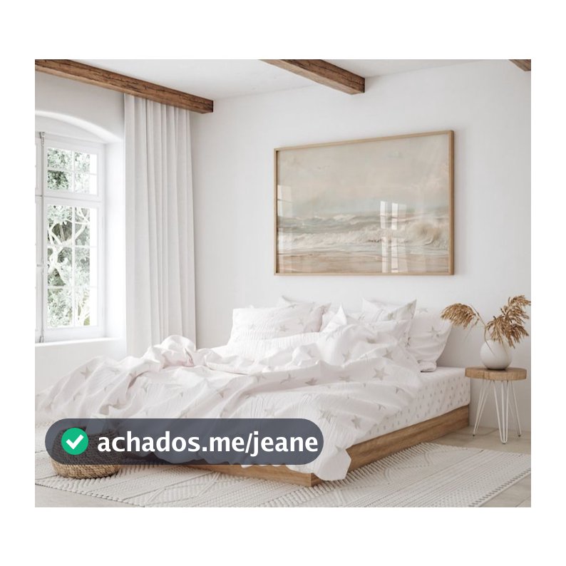 Quadro Decorativo Paisagem Praia Vintage Minimalista