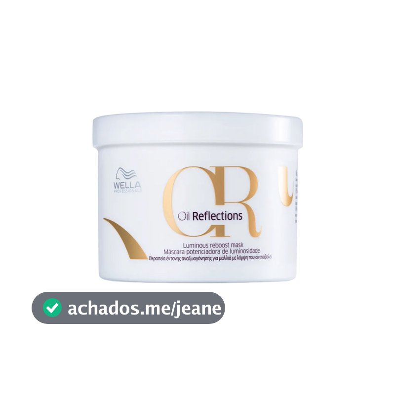 Máscara Capilar Oil Reflections Luminous 500ml - Wella