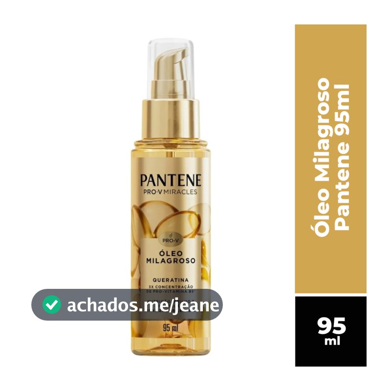 ÓLEO MILAGROSO PANTENE CAPILAR FINALIZADOR LEAVE-IN 95ML