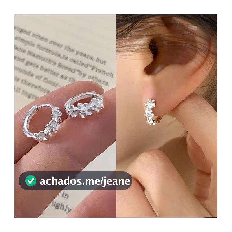 Novos brincos de camélia banhados a prata 925 brincos femininos brincos versão coreana brincos frescos e doces