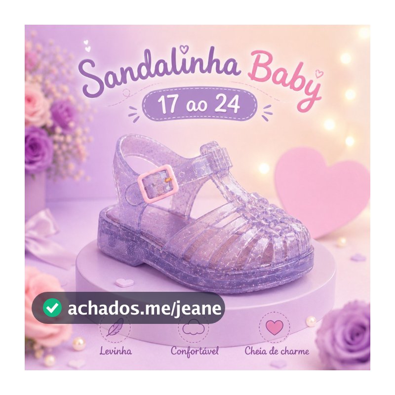 Sandália Baby Mel Infantil Bebê Do 17 Ao 24 Sensação Passeio Escolar Dia a Dia Queima De Estoque