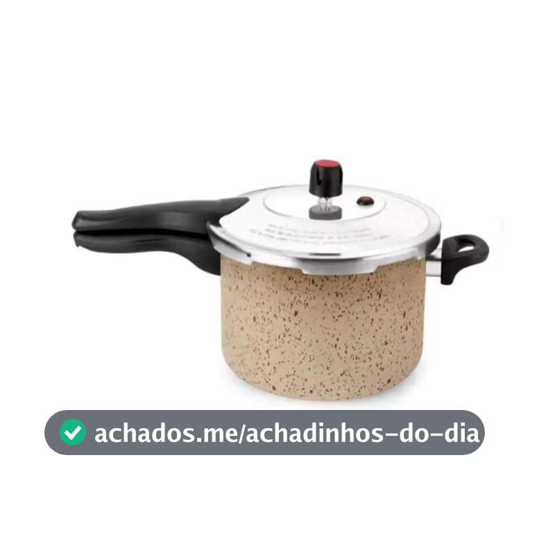 Panela Pressão 4,5 Litros Fechamento Externo Antiaderente Teflon Varias Cores Cozimento Rapido