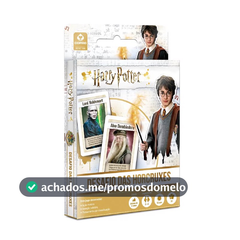Jogos Brinquedos Carton Harry Potter Desafio Das Horcruxes Copag - 99442