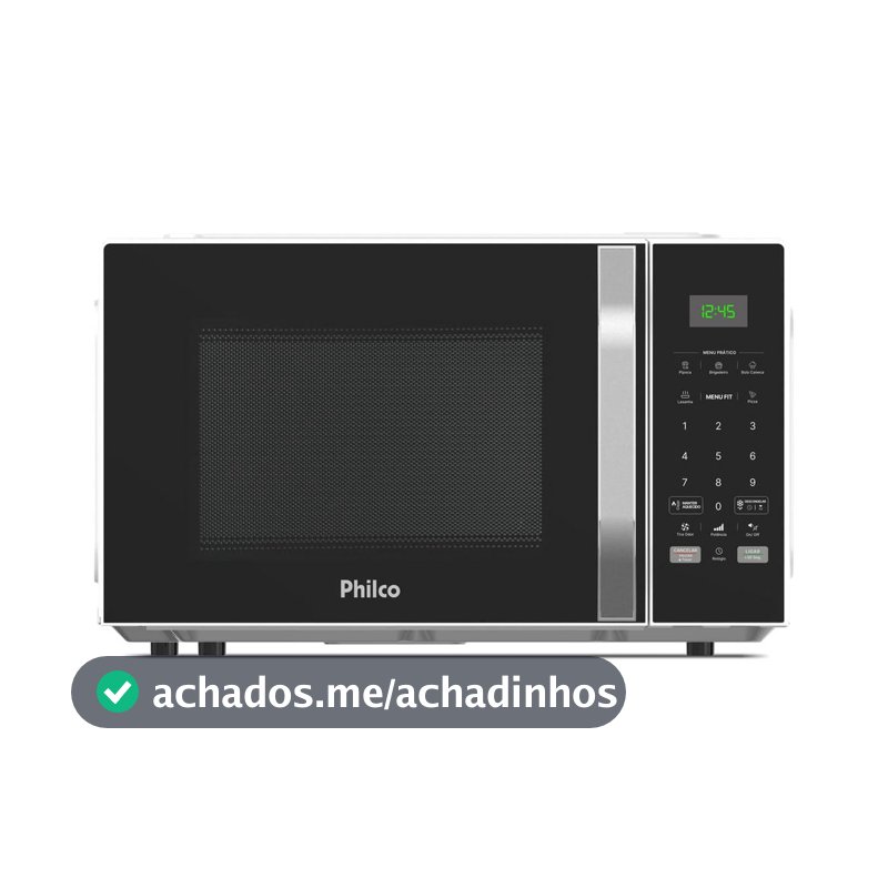 Micro-ondas Philco 25L Função Tira Odor 1100W PM27