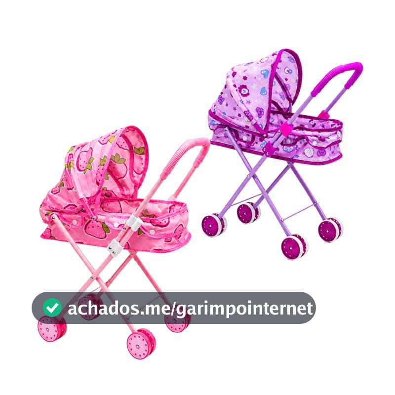 Carrinho de Boneca Moranguinho Deluxe - Castela