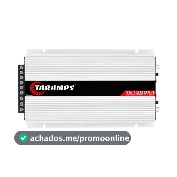 Modulo Amplificador Taramps Ts1200x4 1200w Rms Classe D