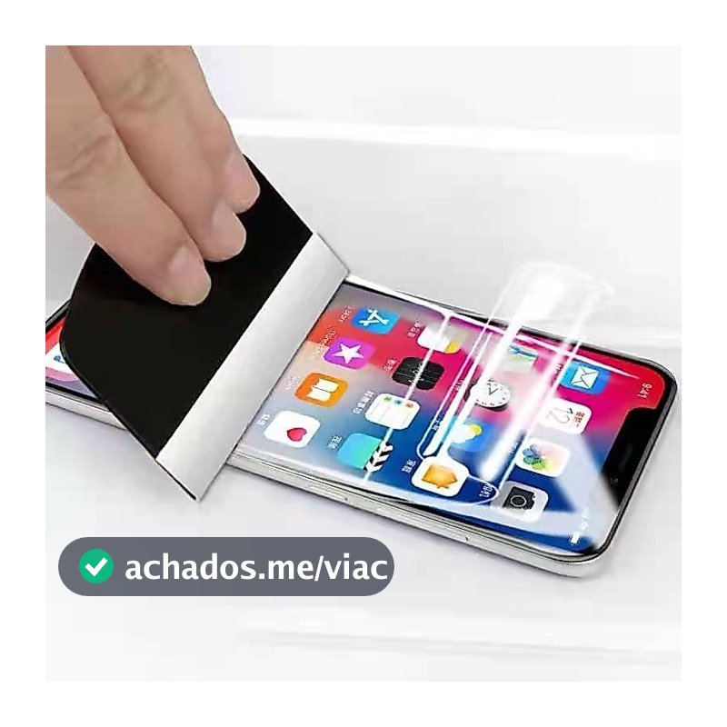 Cartão Raspador para Retirar Bolhas de Películas de celulares （1 UN)