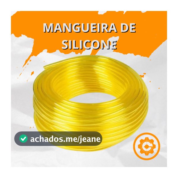 MANGUEIRA COMBUSTÍVEL 5x2.5mm CRISTAL SILICONE SUPERFLEXIVEL