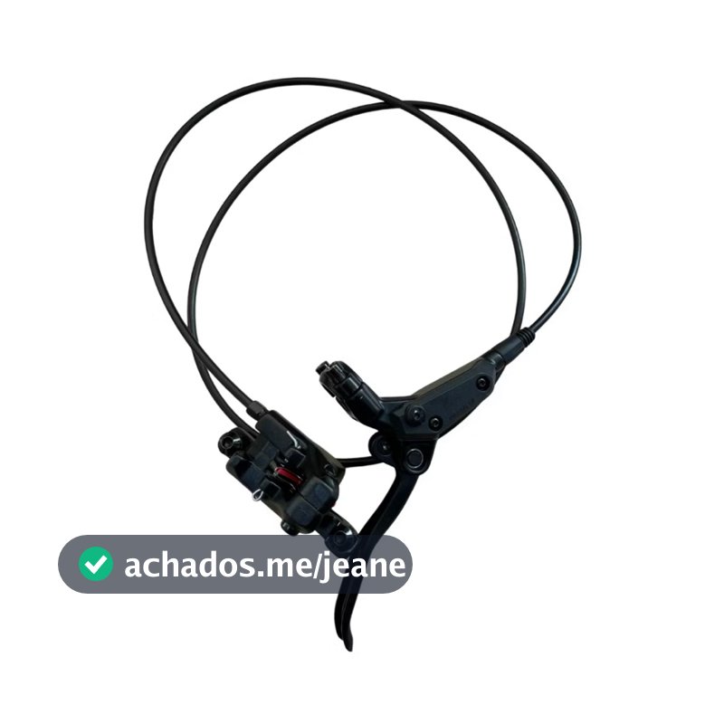 Freio A Disco Hidraulico Traseiro Logan Bike Mtb Com Pinça Manete