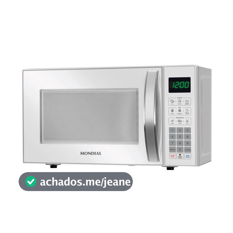Micro-ondas 21 Litros 1200w Mondial 220v MO-01-21-W Branco
